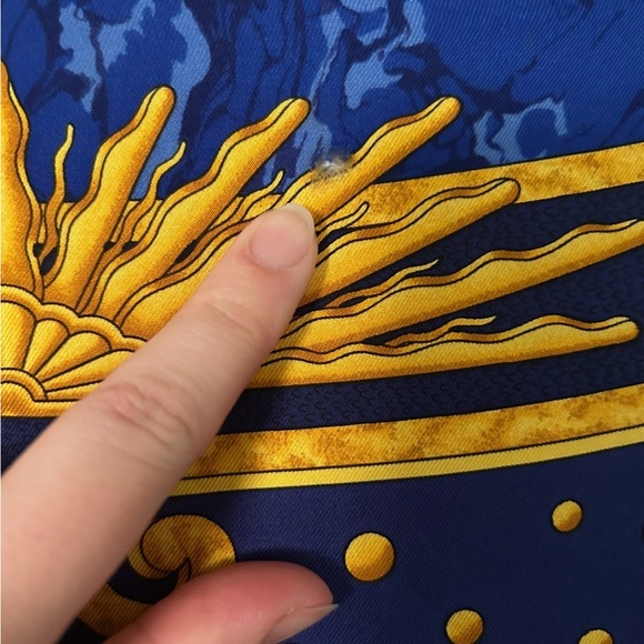 Hermés Carpe Diem Silk Scarf 90cm Authentic Luxury - Picture 4 of 5